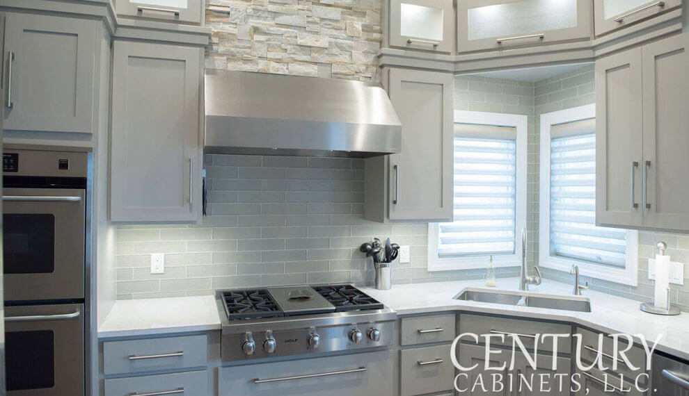 Cloudy Day Grey Kitchen