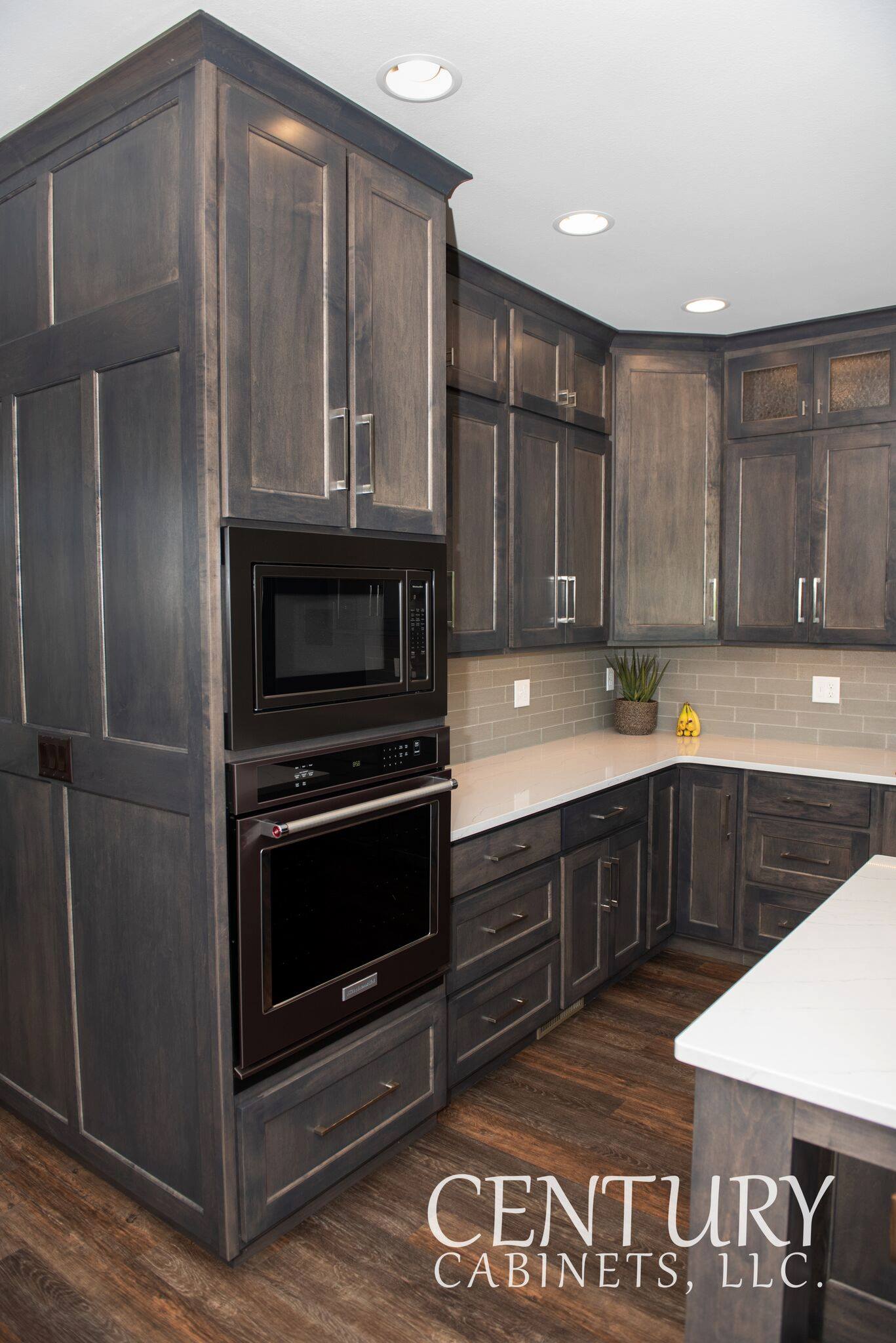 Smokey Modern Vibes Contemporary | Century Cabinets in Orange City, IA