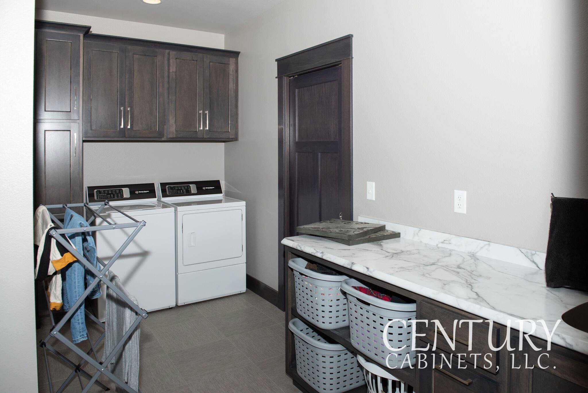 Smokey Modern Vibes Contemporary | Century Cabinets in Orange City, IA