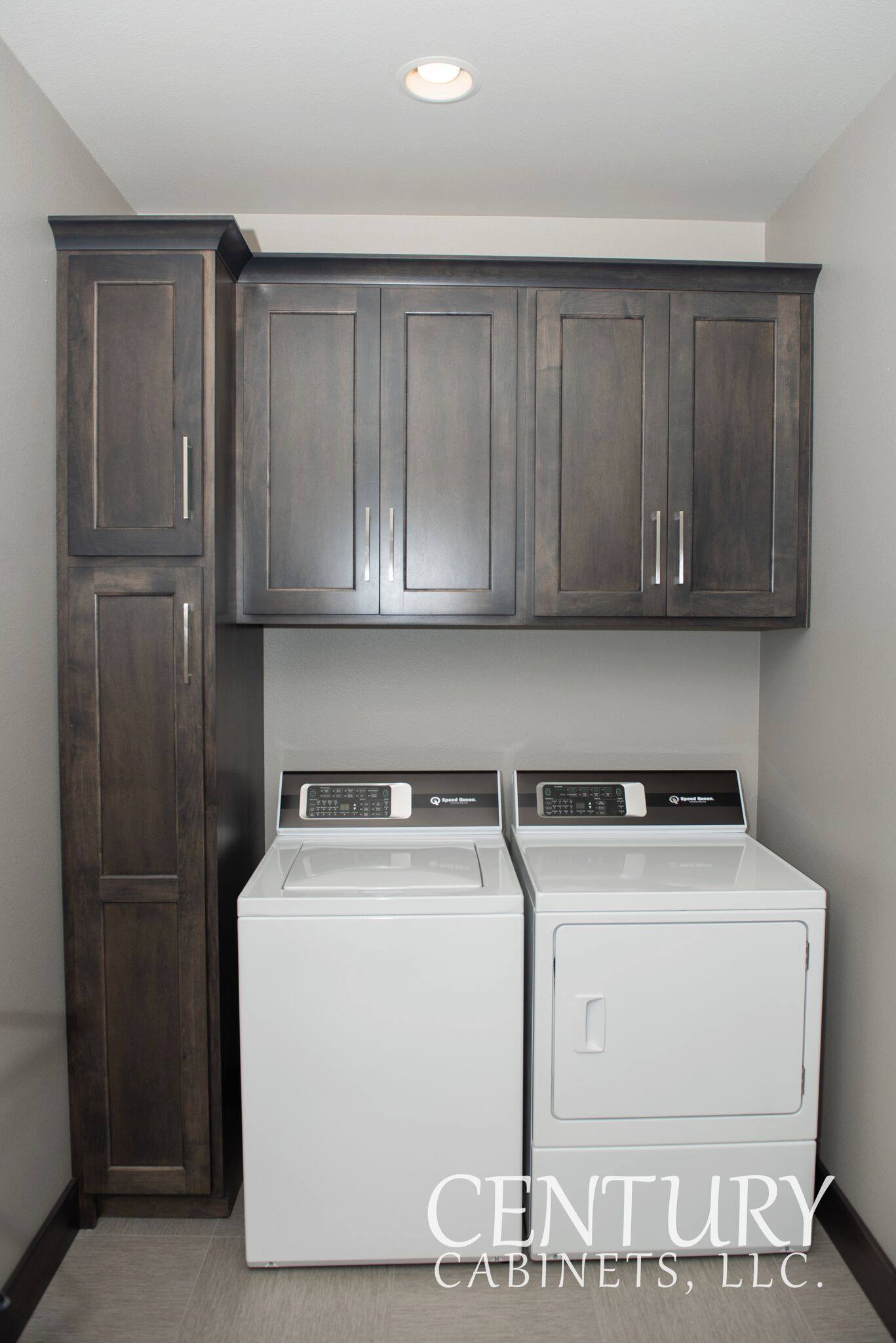 Smokey Modern Vibes Contemporary | Century Cabinets in Orange City, IA