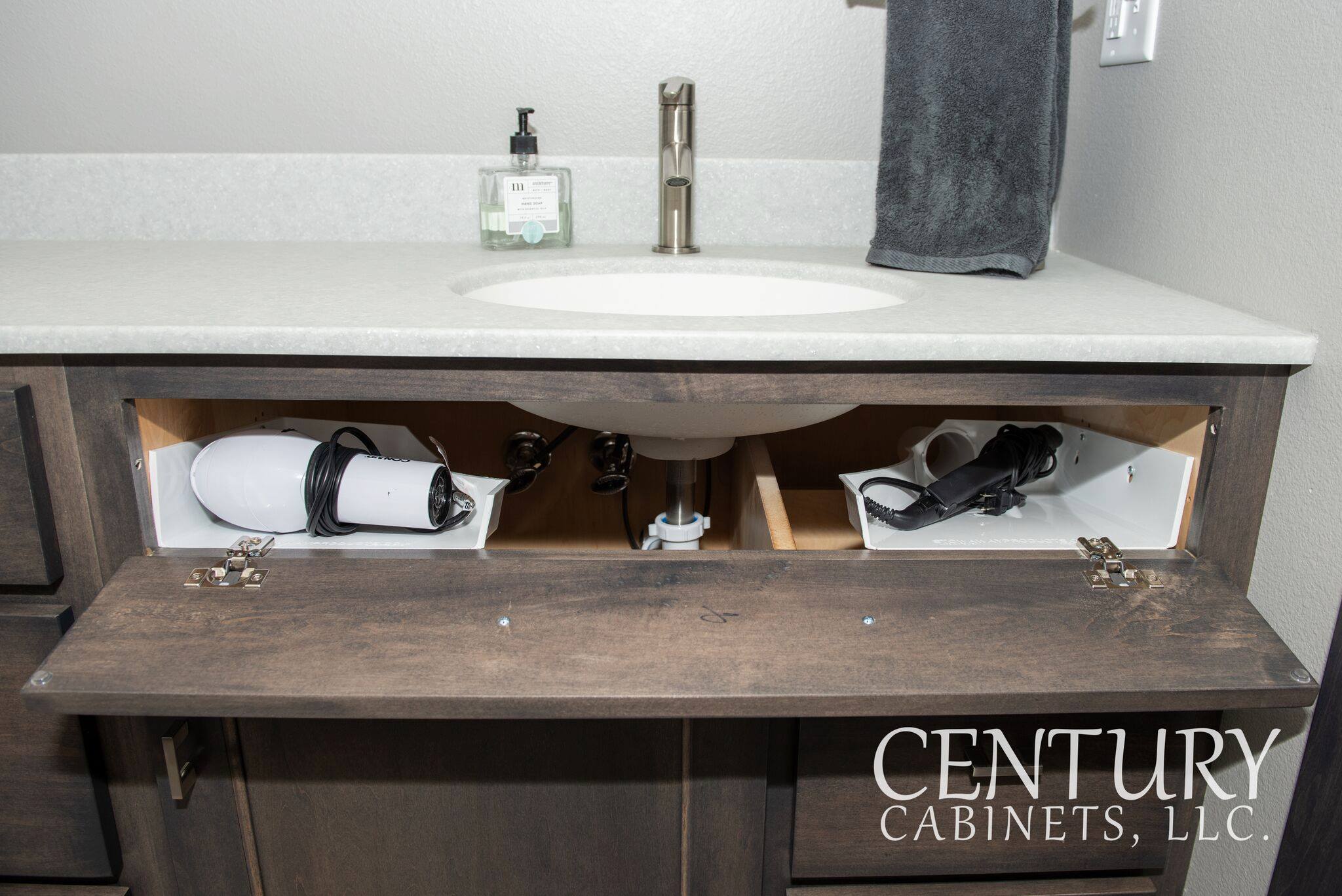 Smokey Modern Vibes Contemporary | Century Cabinets in Orange City, IA