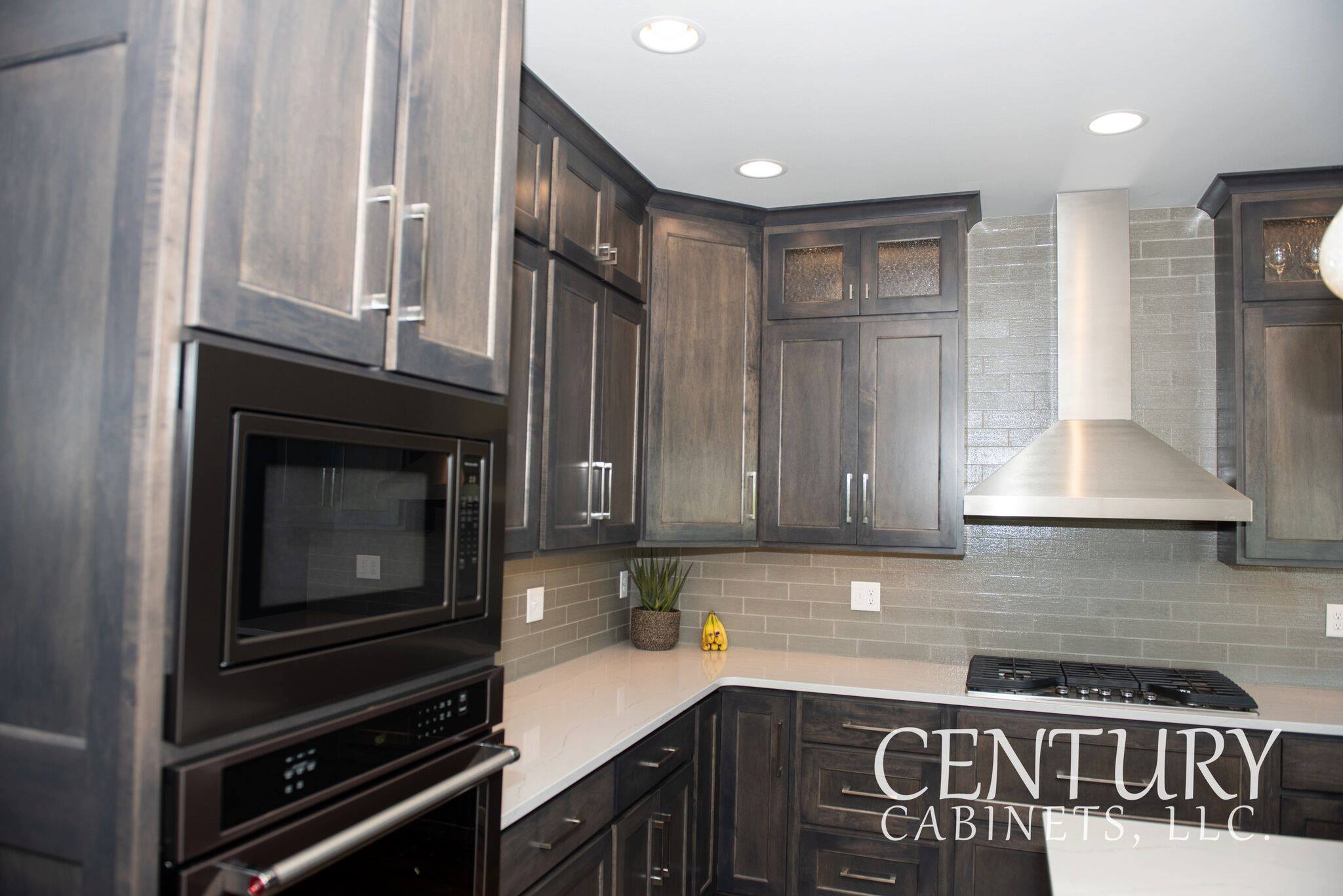 Smokey Modern Vibes Contemporary | Century Cabinets in Orange City, IA
