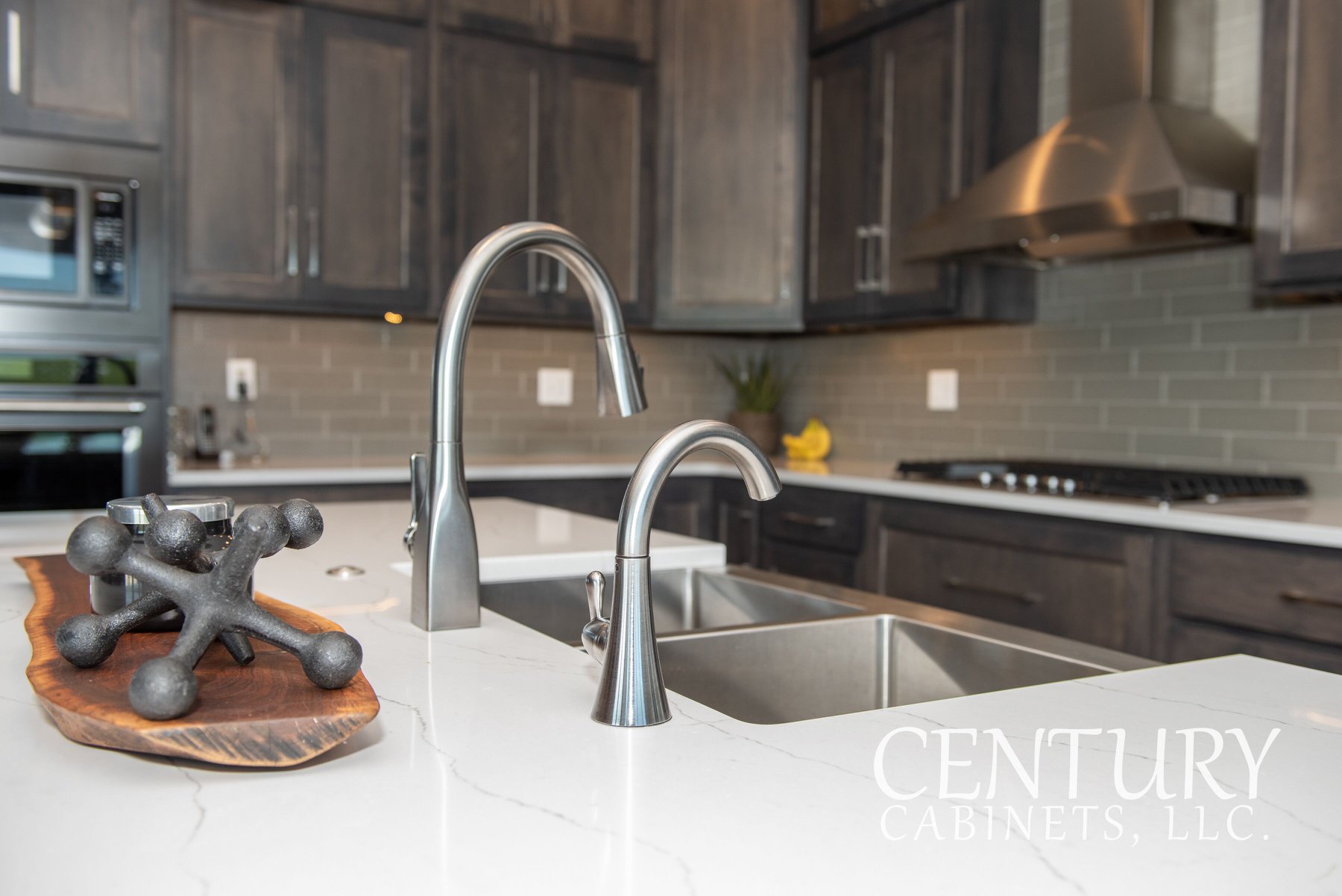 Smokey Modern Vibes Contemporary | Century Cabinets in Orange City, IA